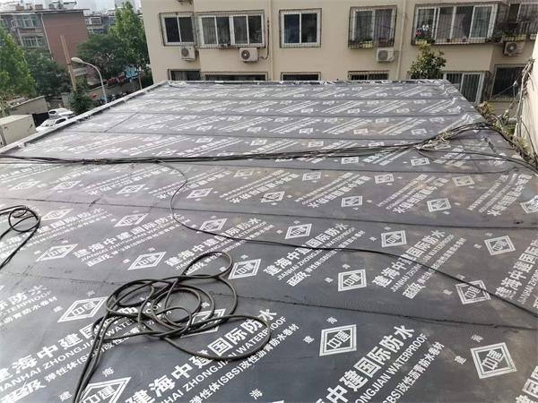 某小區樓頂防水處理